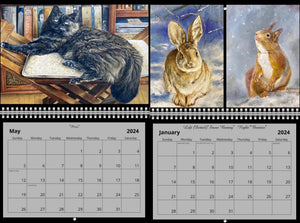 2 Peech Artworks 2024 Calendars