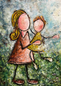 Greeting Cards 5 Pack "mother & Daughter"