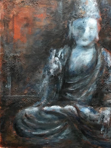 Canvas Print "Buddha by the Window"